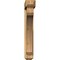 Ekena Millwork Legacy Craftsman Rough Sawn Bracket w/ Offset Brace, Western Red Cedar, 6"W x 34"D x 38"H BKT0604X34X38LEC04RWR - alternate 4